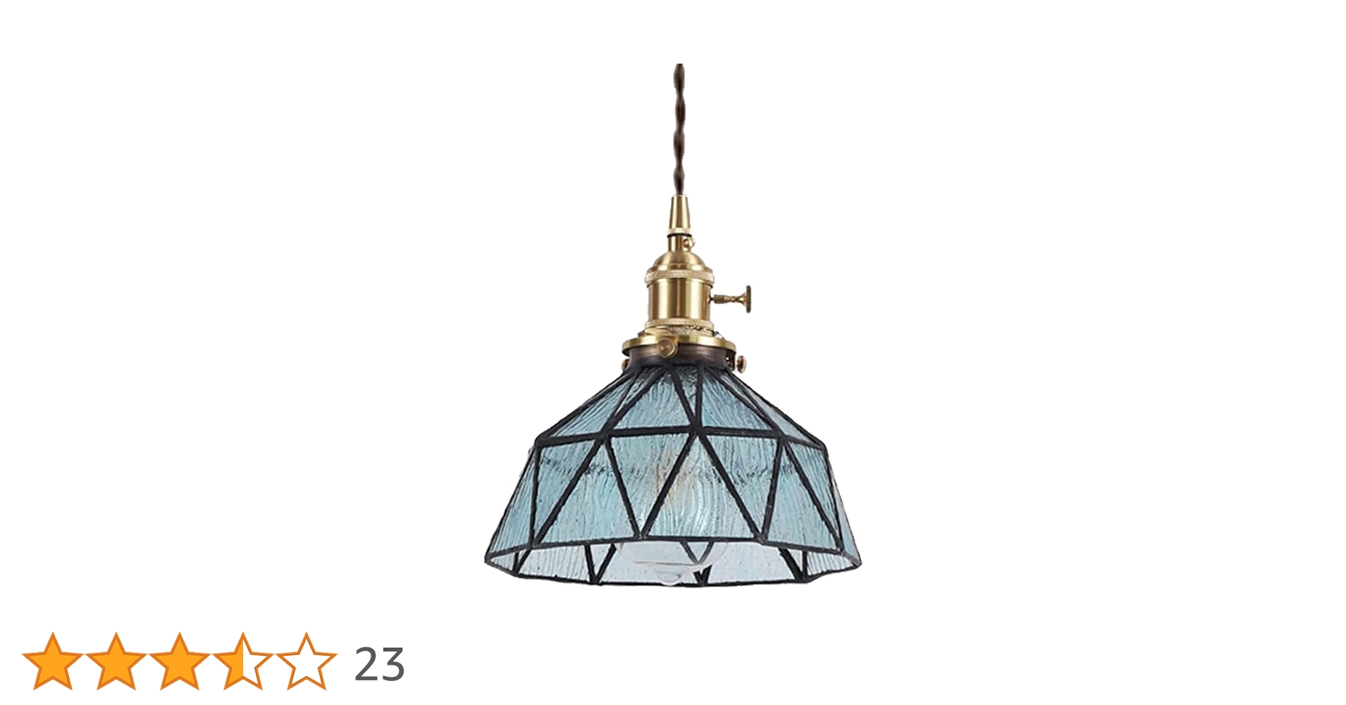 Amazon.co.jp : 億兆堂 ペンダントライト すりガラス 1灯 工事